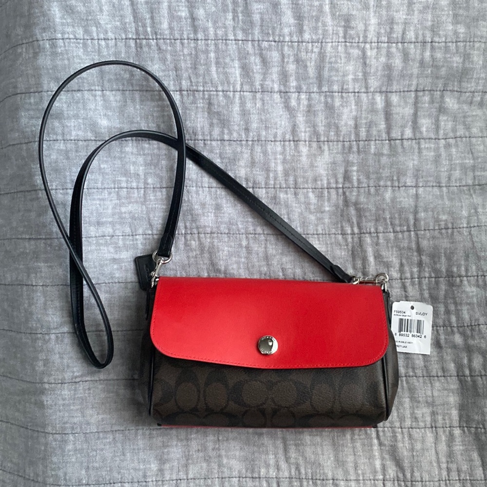 NWT Coach Reversible Crossbody Bag